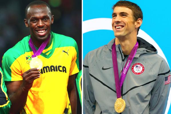 Phelps bests Bolt