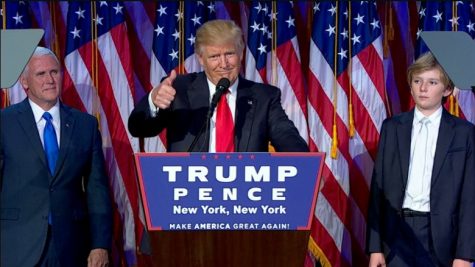 Donald Trump becomes the next president of the the U.S.A