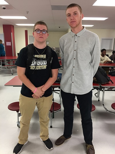 Seniors Matt and Shane find themselves at different places in the college admissions process.