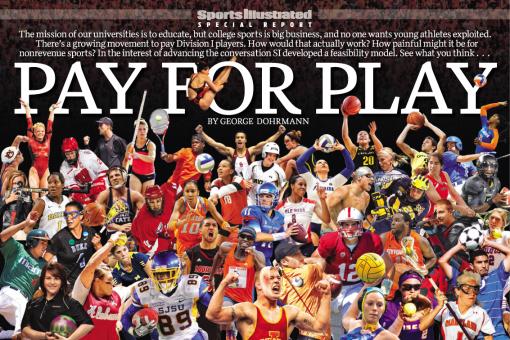 College athletes want pay for play