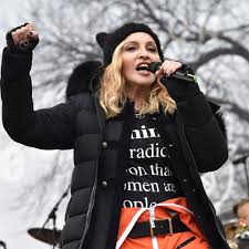 Madonna burns some bridges in her fiery speech