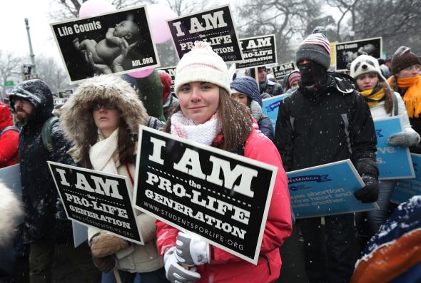 Annual pro-life demonstration occurred on January 27th