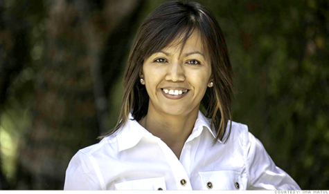 Ima Matul speaks against human trafficking