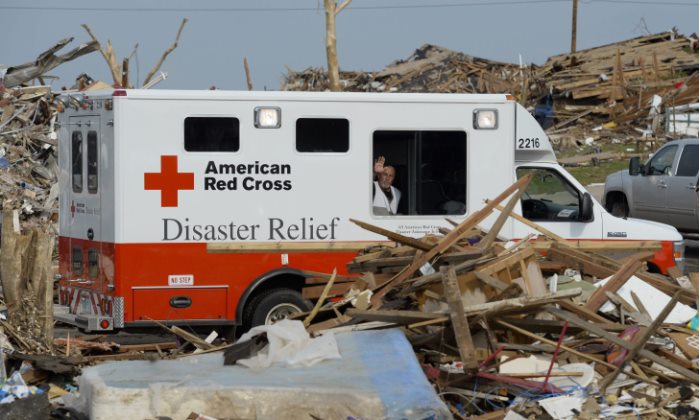 Relief agencies like the American Red Cross say monetary donations give them the greatest flexibility to address victims needs.