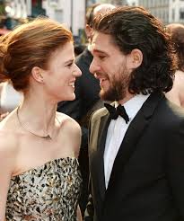 Harington and Leslie engaged