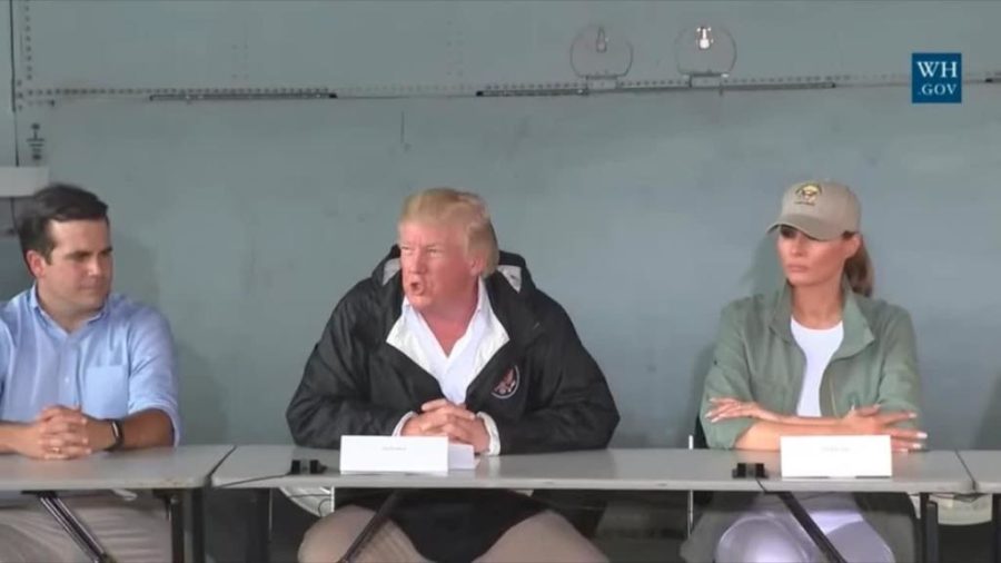 President+Trump+visits+Puerto+Rico