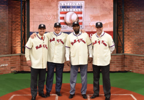 From left to right, Trevor Hoffman, Jim Thome, Vladimir Guerreo, and Chipper Jones