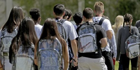 Marjory Stoneman Douglas High School introduces clear backpacks