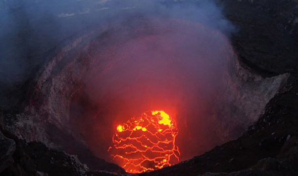Kilauea in Hawaii erupts