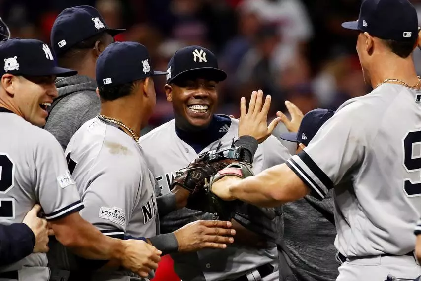 Yankees defeat the Athletics in American League Wild Card game