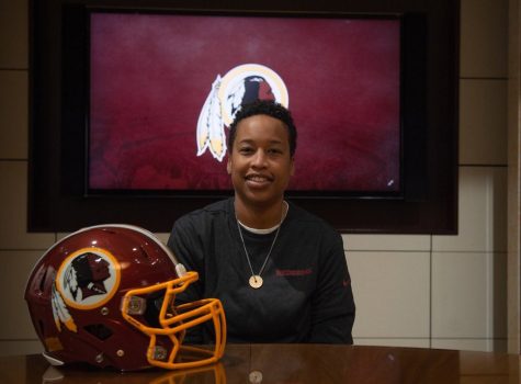 Meet the woman who coaches the men of the Redskins