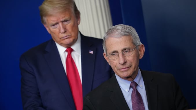Trump ad uses Faucis word; Fauci says he was taken out of context
