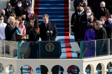 Joseph R. Biden and Kamala D. Harris are inaugurated