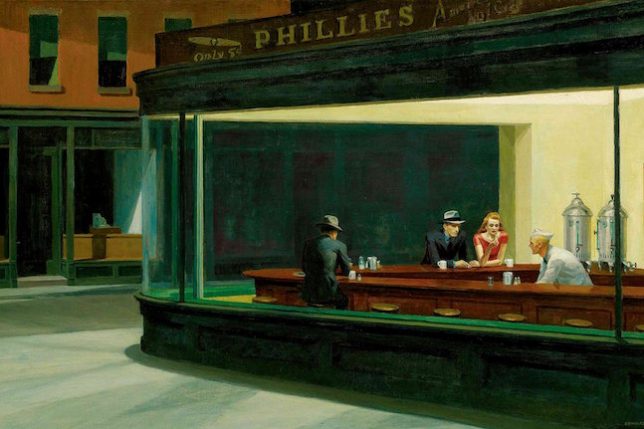 Based on “Nighthawks”