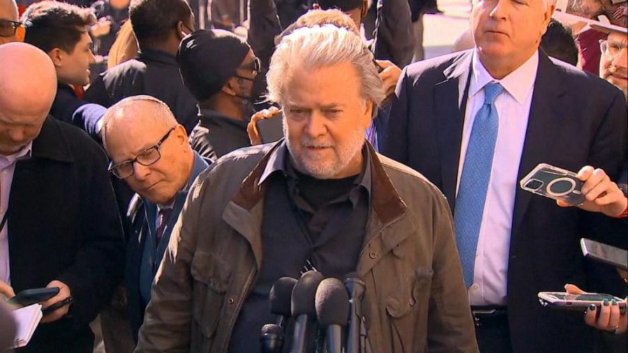 Bannon sentenced to four months