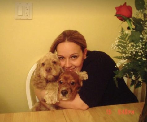 Lucy Dias with some of her pets