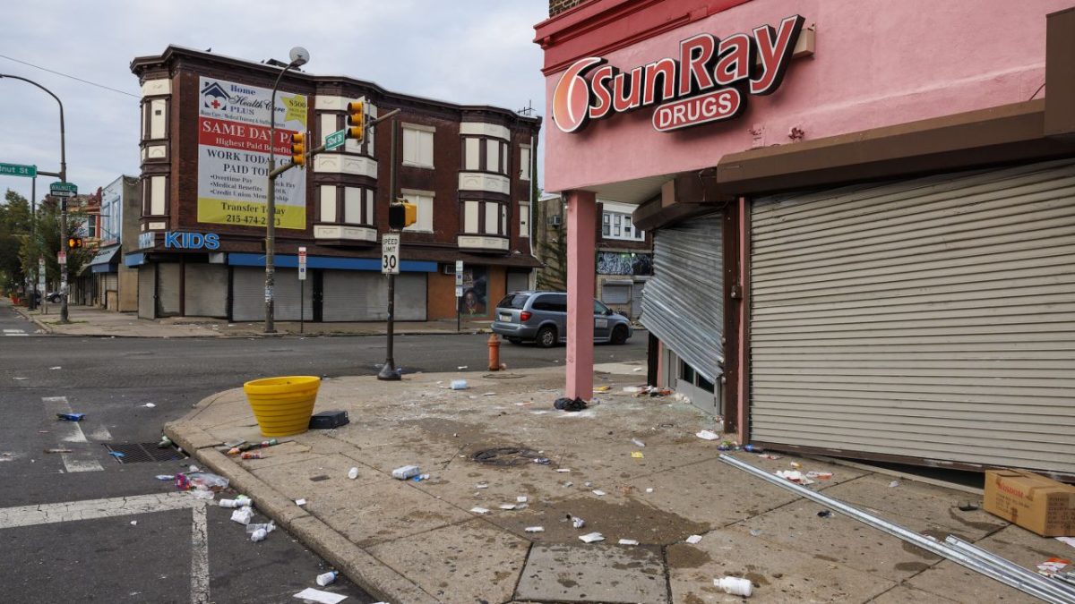 Over 50 arrested after a day of looting in Philadelphia